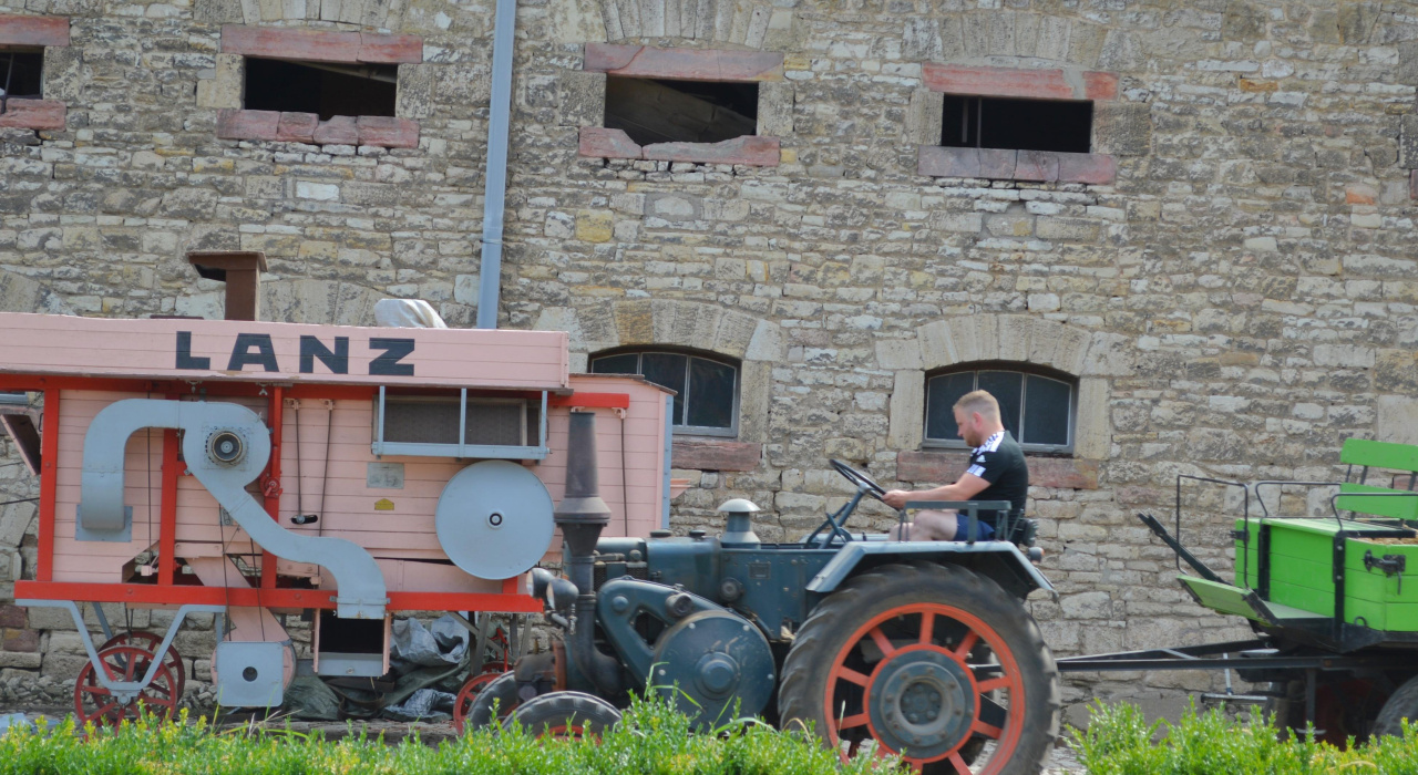 Historisches Gerät im Einsatz!